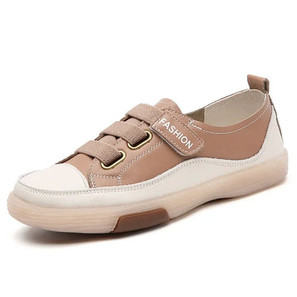 Genuine Leather Slip On Women Flats Moccasins Women's Loafers Spring Autumn Ladies Shoes Casual Shoes For Woman Sneakers WSH4