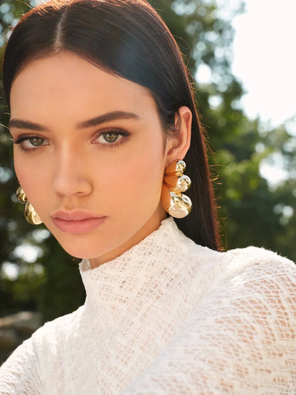 Grace Butterfly Wing Stud Earrings