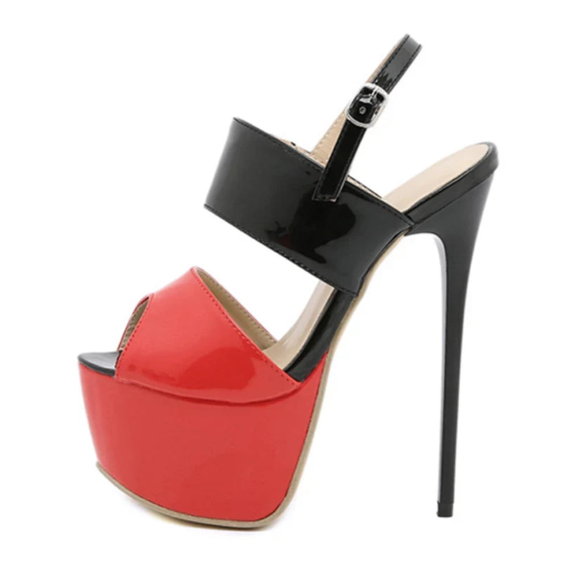 Trendy Hot Sales Summer Style Open Toe High Heel Nightclub High Heel