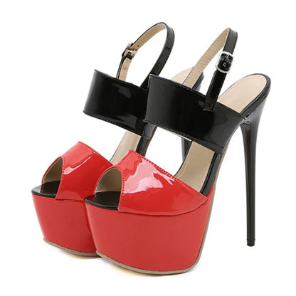 Trendy Hot Sales Summer Style Open Toe High Heel Nightclub High Heel