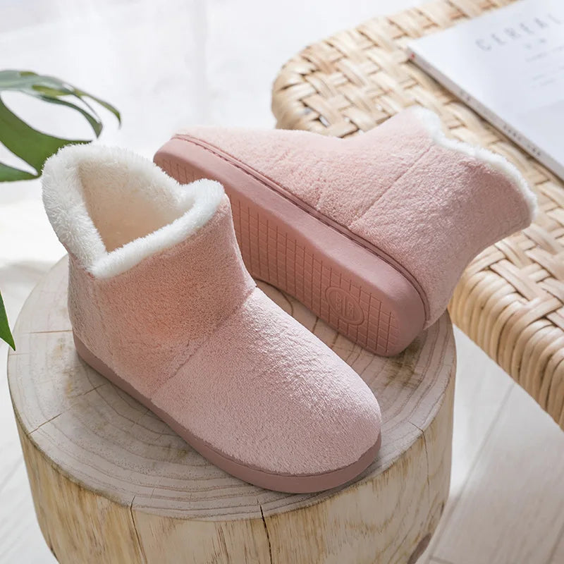 Fuzzy Fashion Outdoor Non-slip Fur Fluffy Indoor Snow Boot