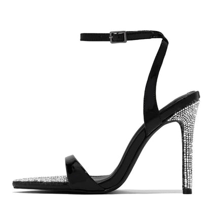 Elegant Party Wedding Crystal Rhinestones Stripper High Heel