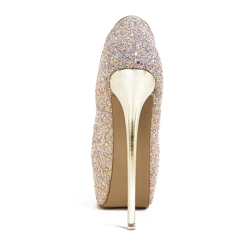 Peep Toe Extreme High Heel Nightclub High Heel High Heel