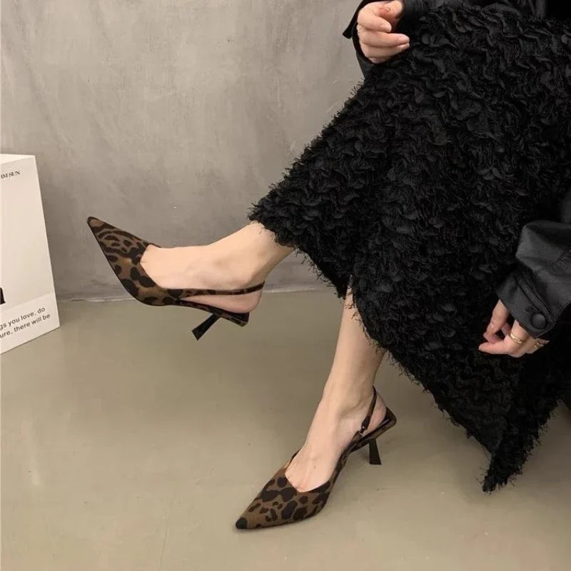 Chunky Transparent PVC Summer Stylish New High Low Heel Pumps