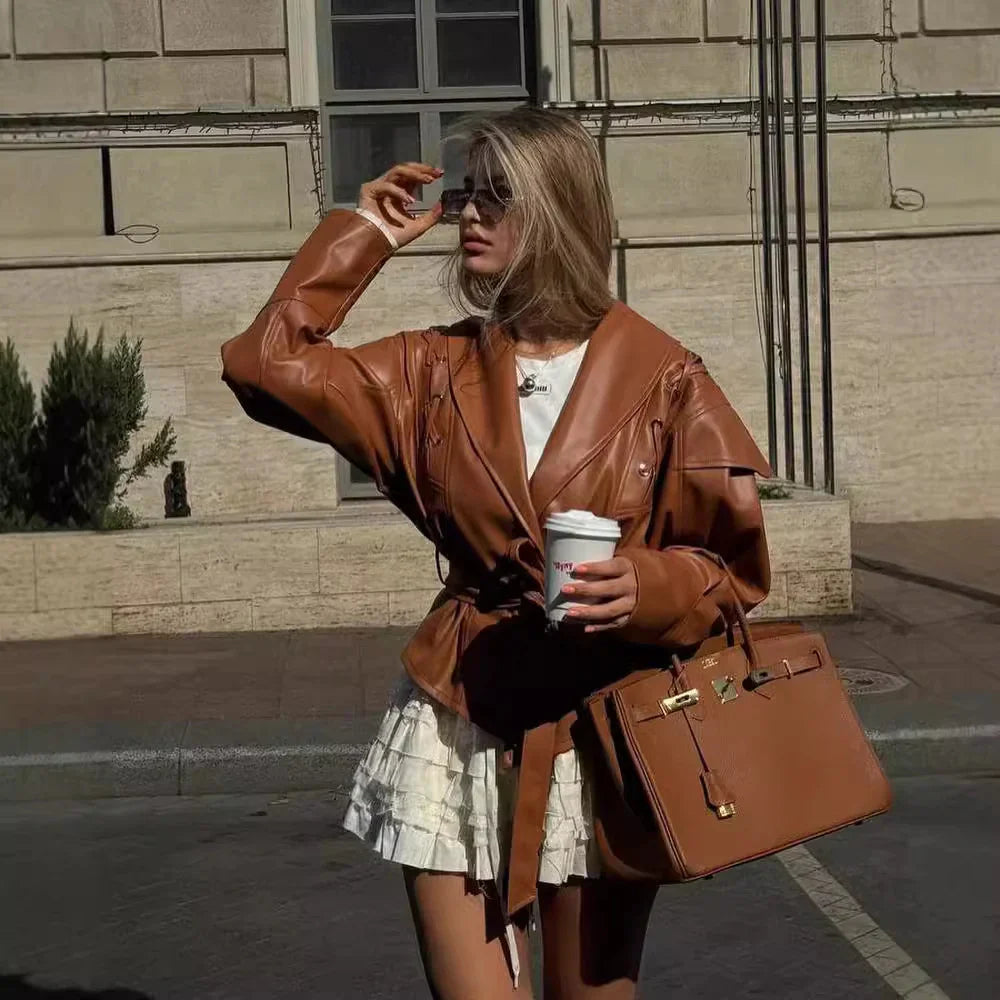 Jessy Vintage Lapel Jacket