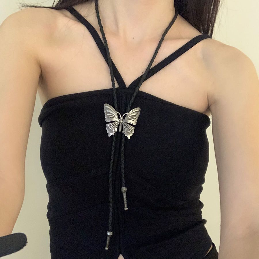 Retro Metal Butterfly Adjustable Waist Chain