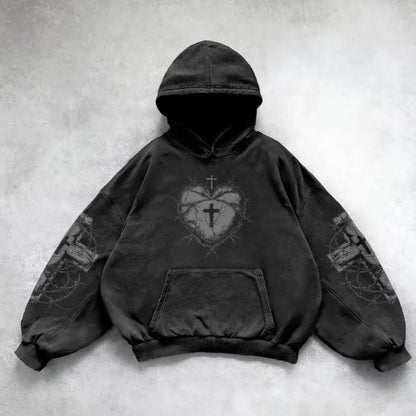 Street Style Gothic Hoodie