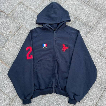 Retro Unisex Pullover Hoodie