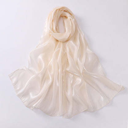 Organza Sheer Glossy Elegant Head Scarf
