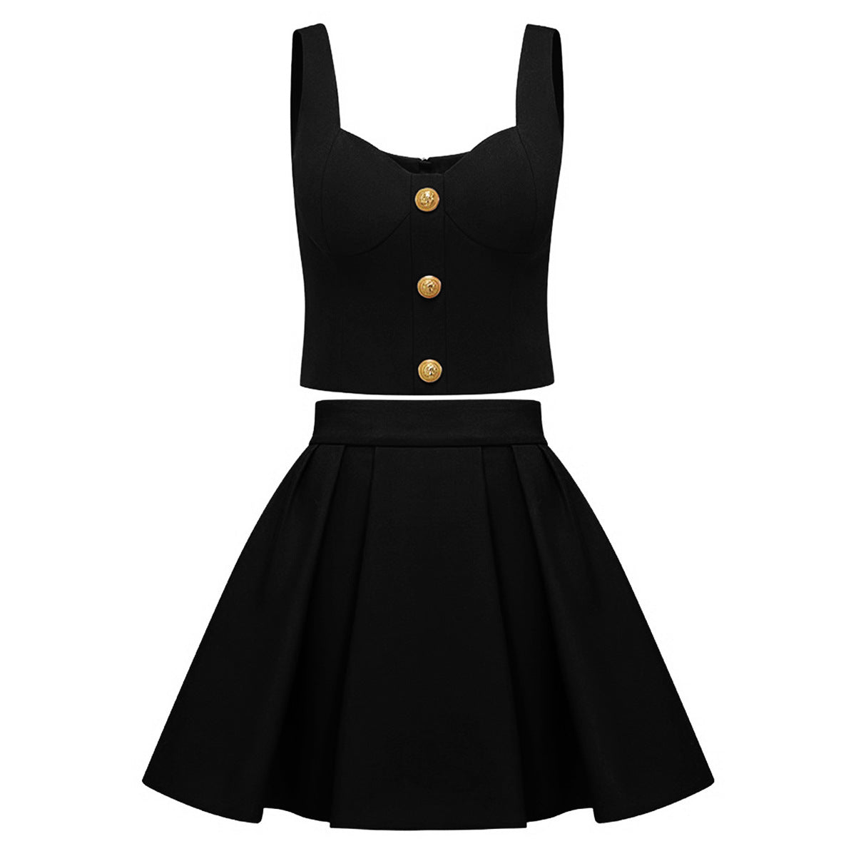 Summer Suspenders Vest A line Skirt Skirt Subnet Red Skirt Outfit Women