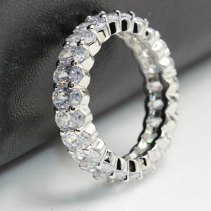 Full Cubic Zirconia Brilliant Ring