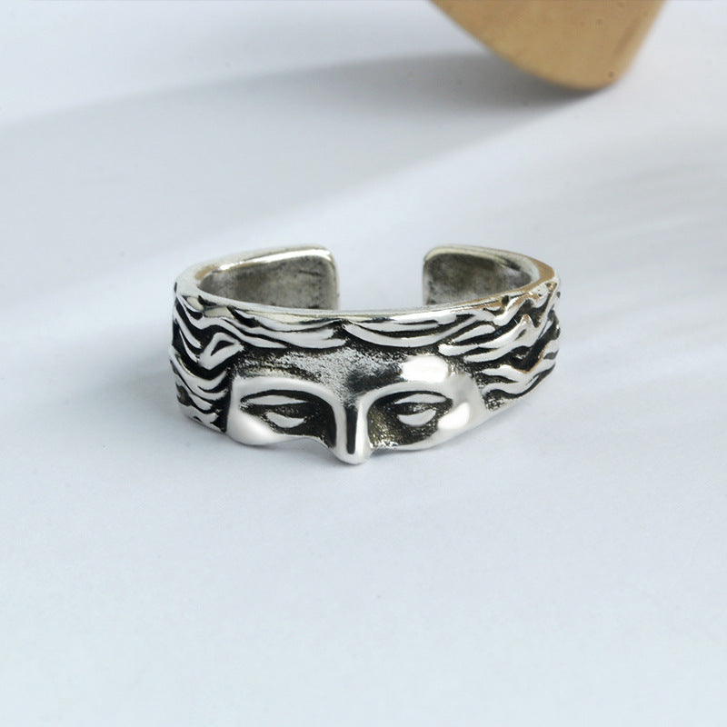 Venus Half Face Mask Unisex Open Knuckle Ring