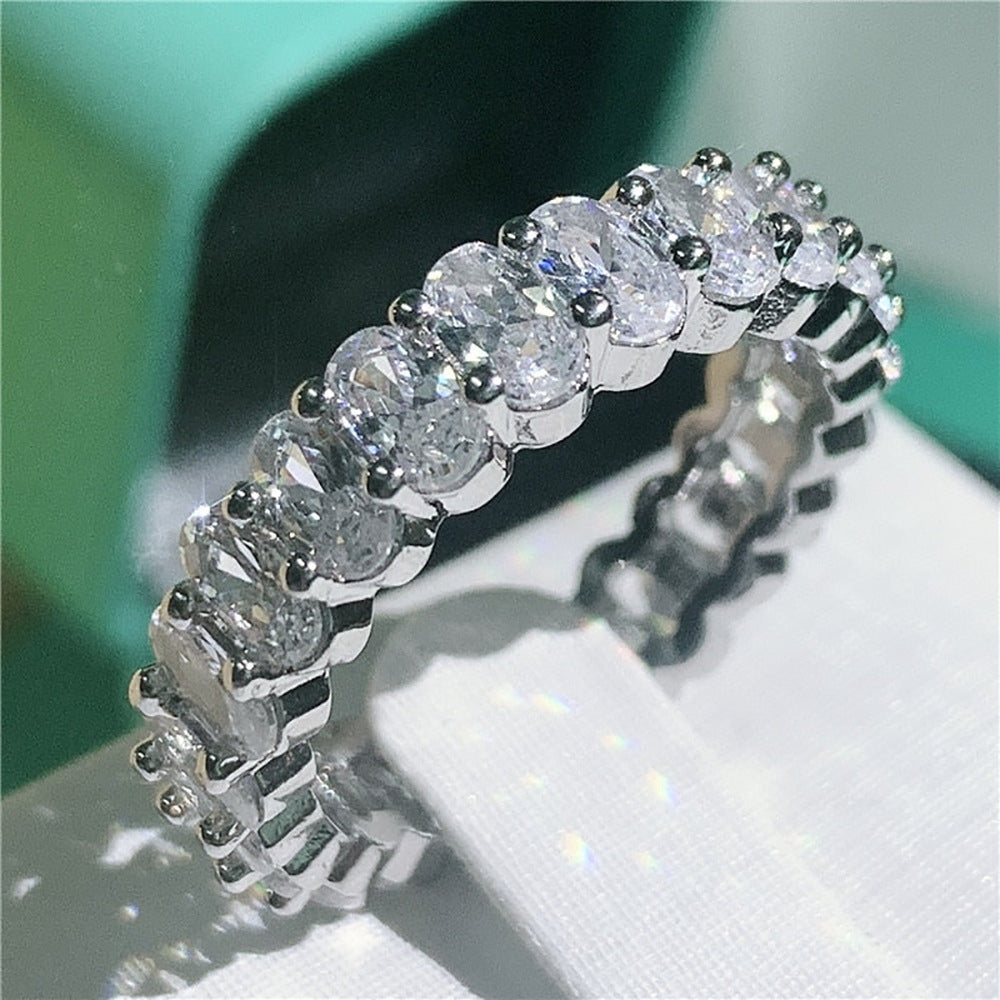 Full Cubic Zirconia Brilliant Ring
