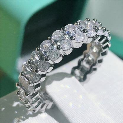 Full Cubic Zirconia Brilliant Ring