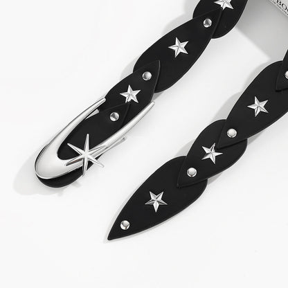 Silver Minimalist Chic Waist Belt