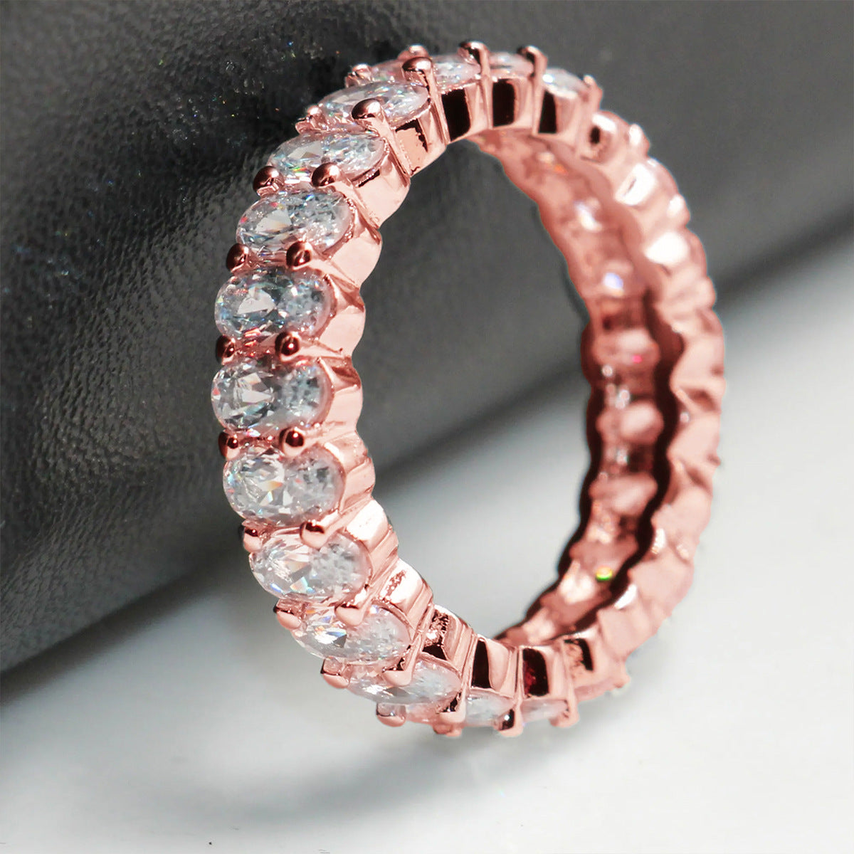Full Cubic Zirconia Brilliant Ring