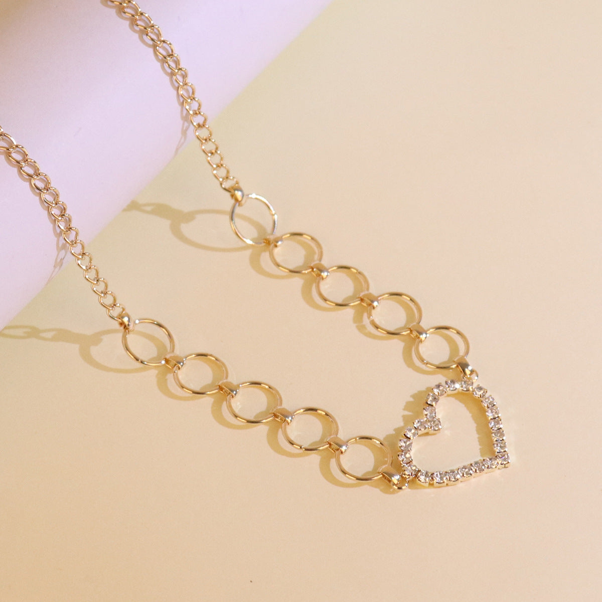 Heart Rhinestone Sparkle Chic Waist Chain