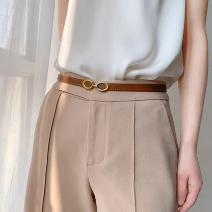 Minimalist Versatile Suit Waist Belt