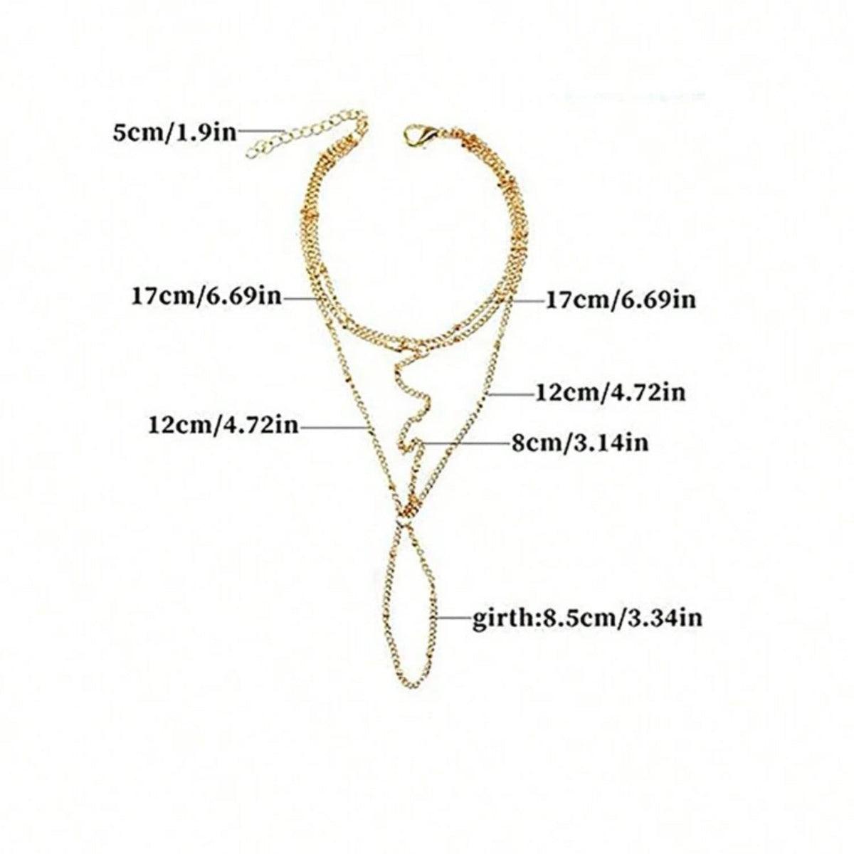 Minimalist Bohemian Adjustable Finger Bracelet