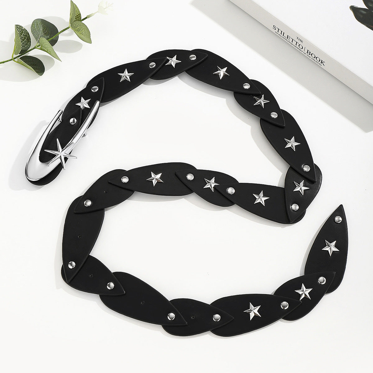 Silver Minimalist Chic Waist Belt