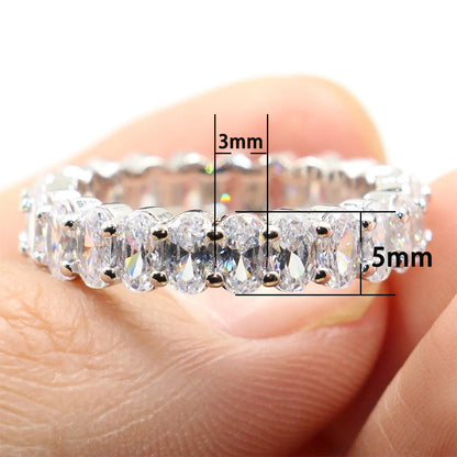 Full Cubic Zirconia Brilliant Ring