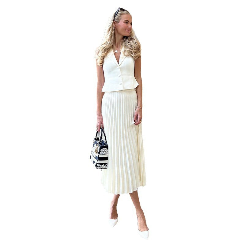 Chic Modern Stylish Trendy Comfortable Relaxed Casual Vest Suit