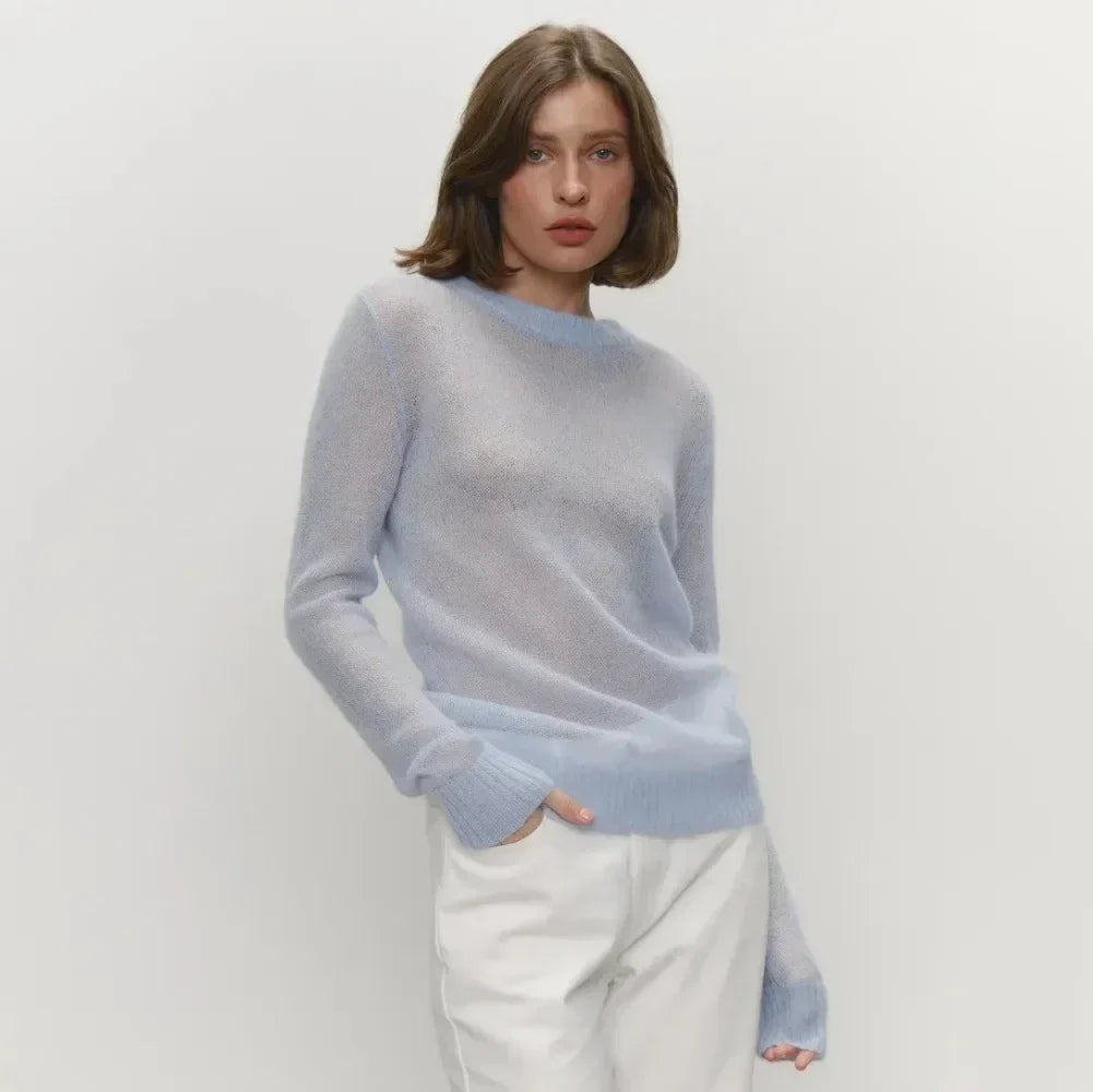 Letter Bodycon Knit Top