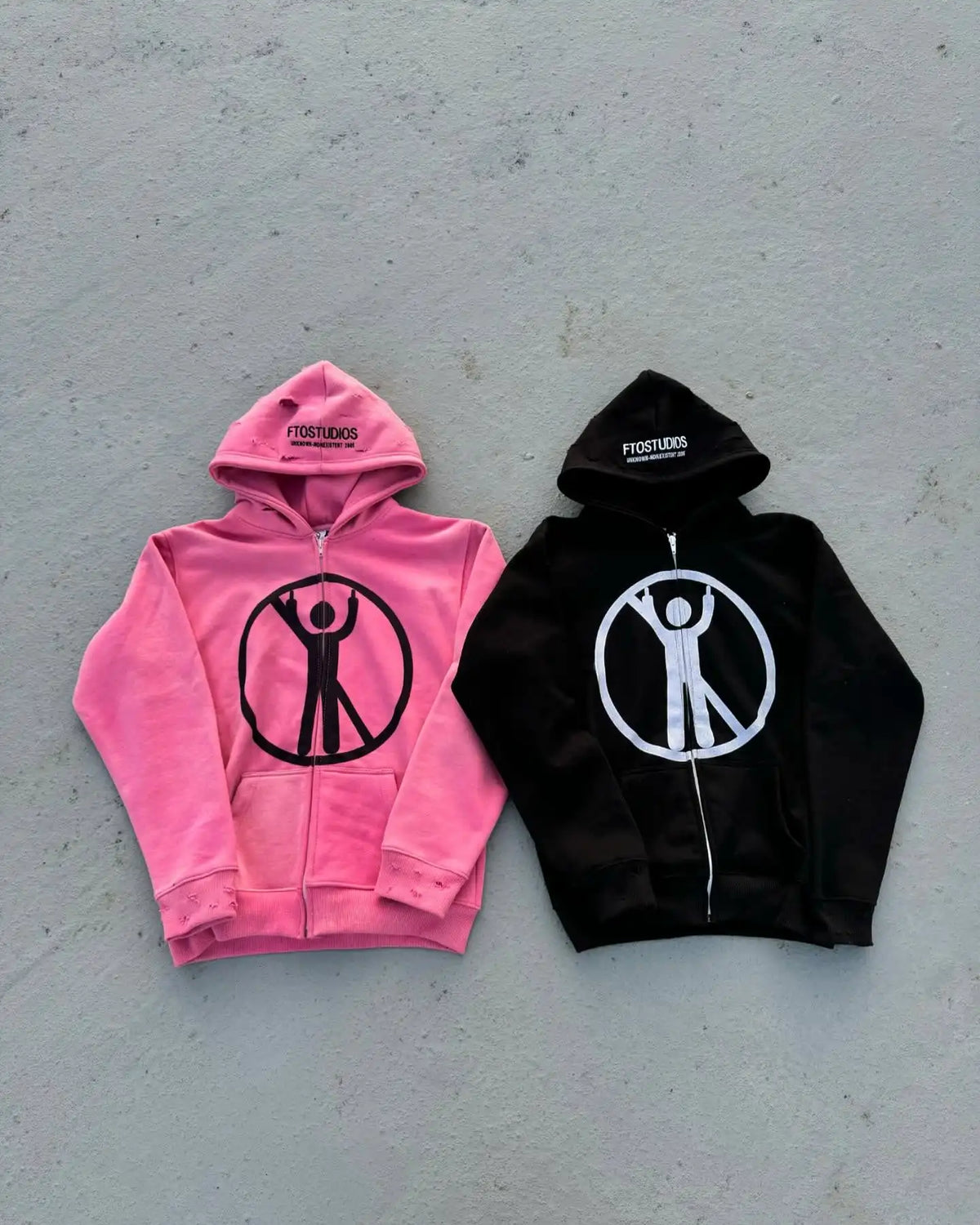 Punk Grunge Oversized Hoodie