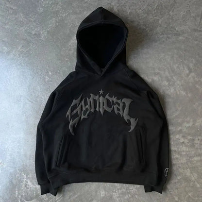 Gothic Star Oversized Hoodie