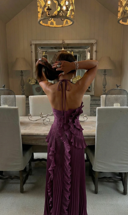 Emma Ruffle Maxi Dress