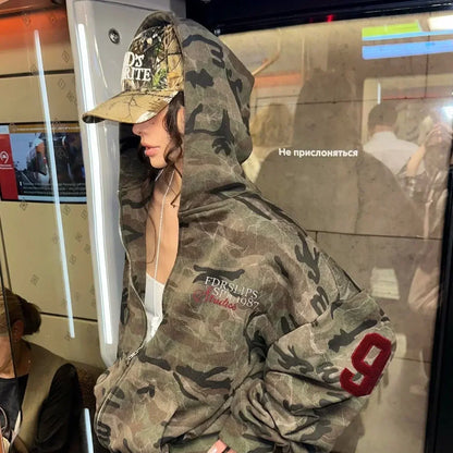 Camouflage High Street Hoodie