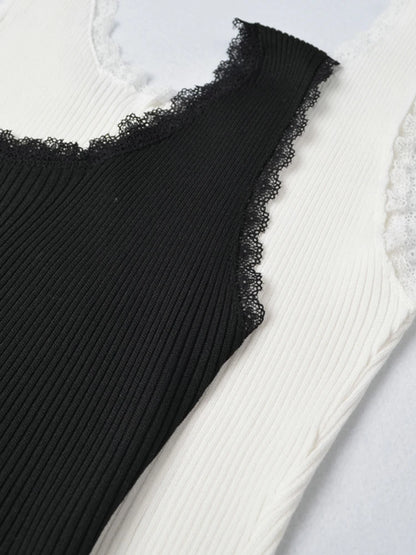Summer 2025 women’s tank tops sexy lace up crop top tank top for women solid base crop tops square neck plain crop tops summer