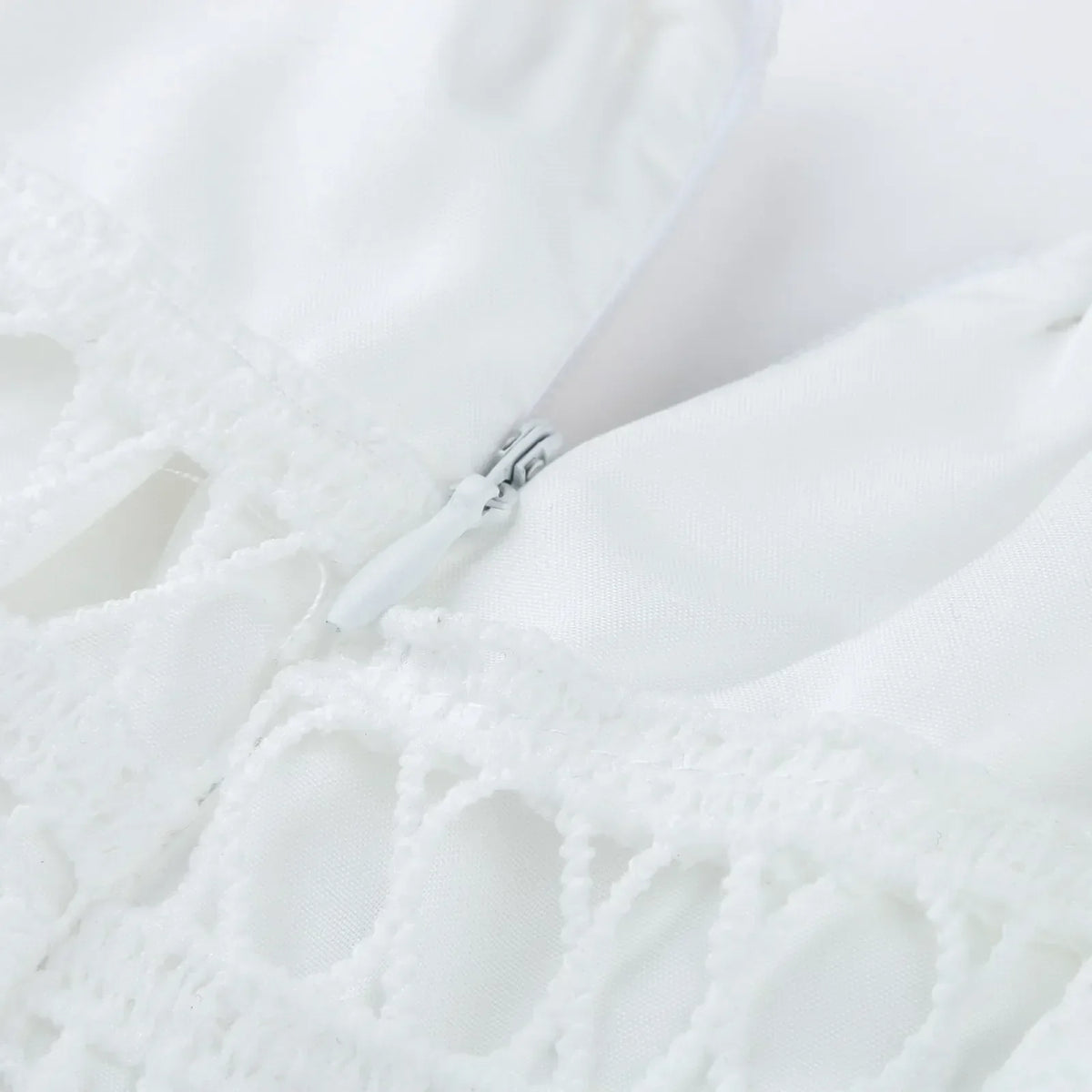 Off Shoulder Lace Flounce Scalloped Tiered Maxi Dress