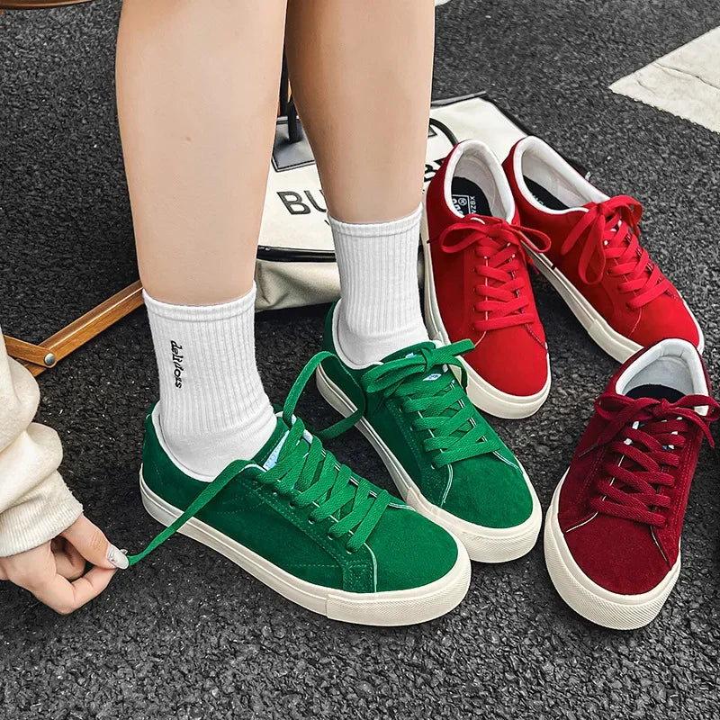 Women Casual Platform Vulcanize Shoes Youth Students Fashion Sneakers Men Fashion Summer Ladies Sneakers Couple Outdoor Train