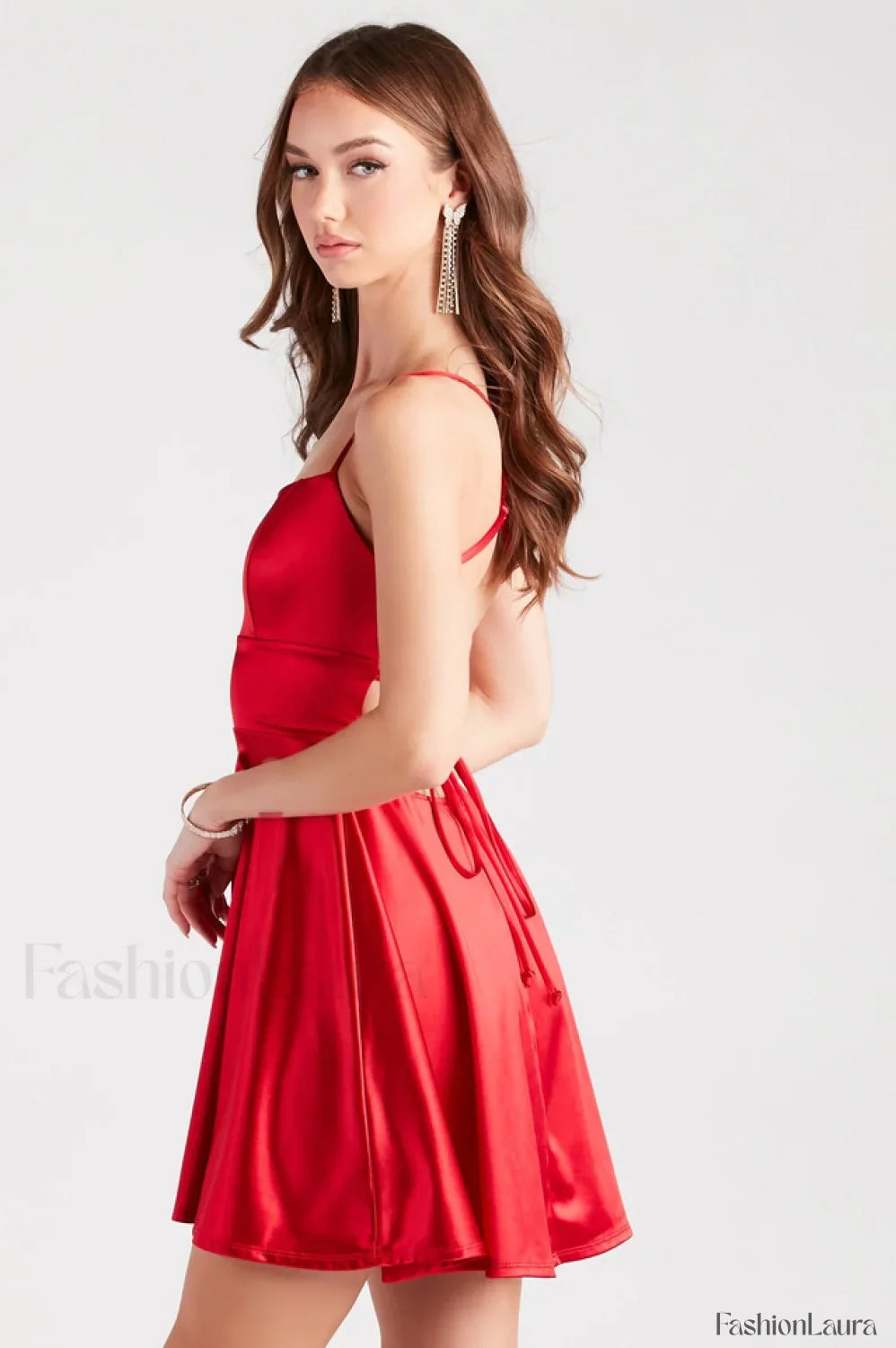 Sexy Slip Fitted Party Mini Dress