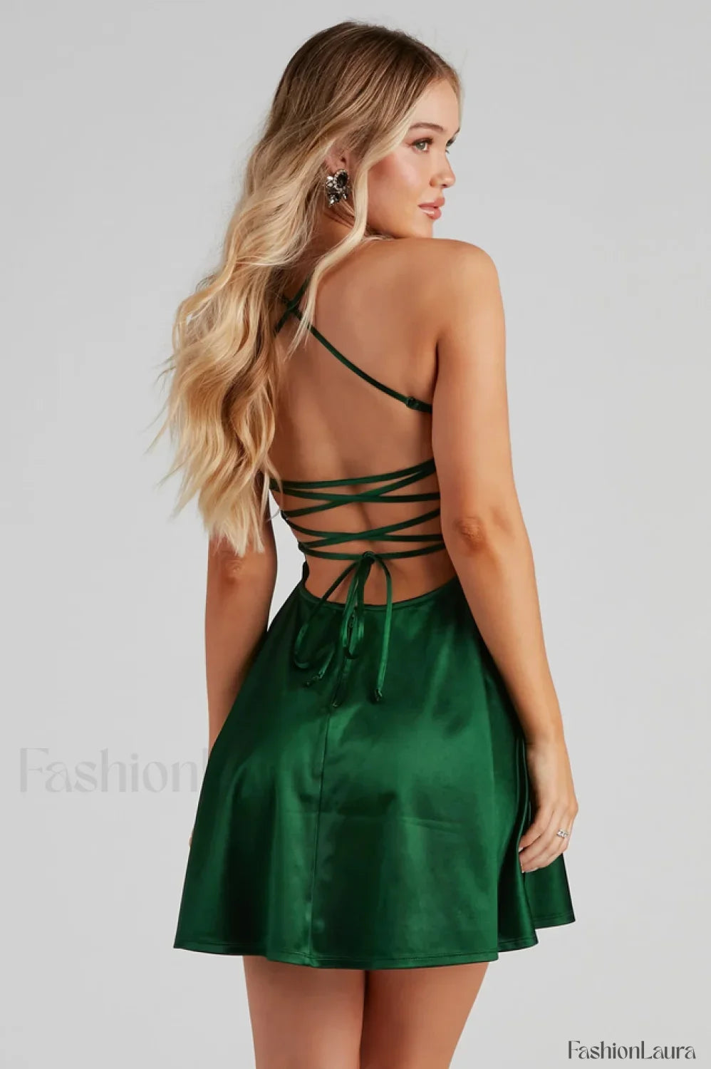 Sexy Slip Fitted Party Mini Dress
