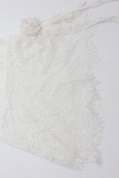 Lace Shoulder Pad Bodycon Long Sleeve Mini Dress