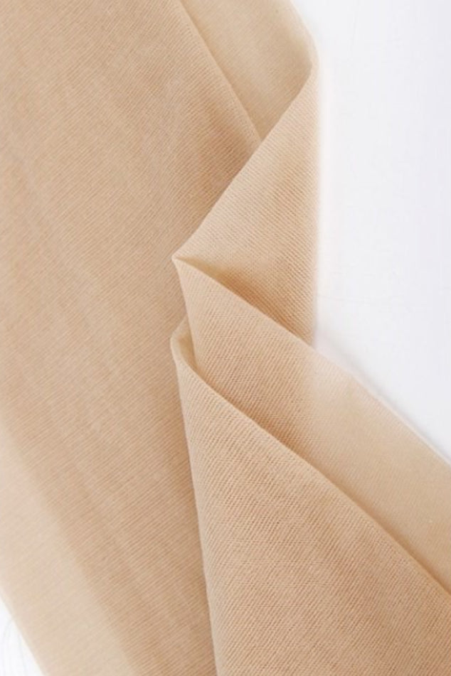 Seamless Sheer Nude Knee High Tights