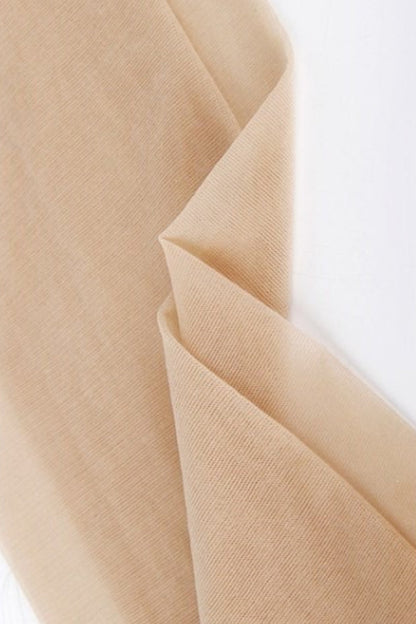 Seamless Sheer Nude Knee High Tights