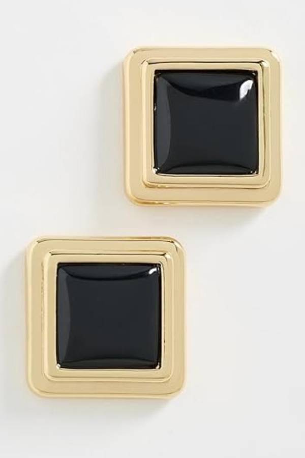 Square Stud Earrings