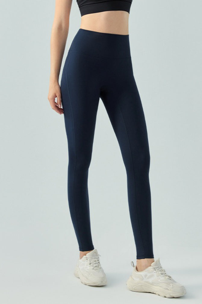 High-Rise No Seam Tummy Control Thermal Leggings