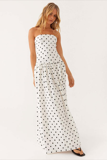 Strapless Maxi Dress