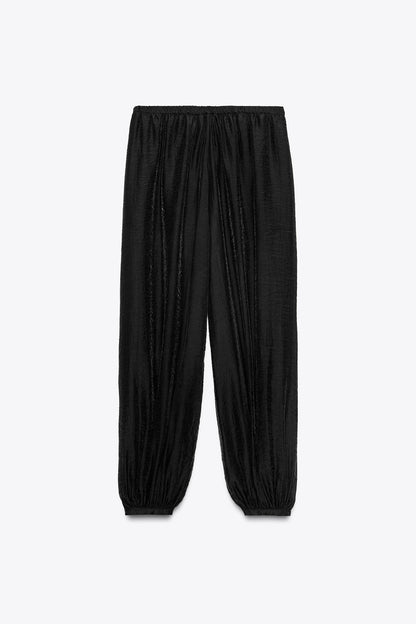 ZW COLLECTION TIE HEM BLOOMER TROUSERS