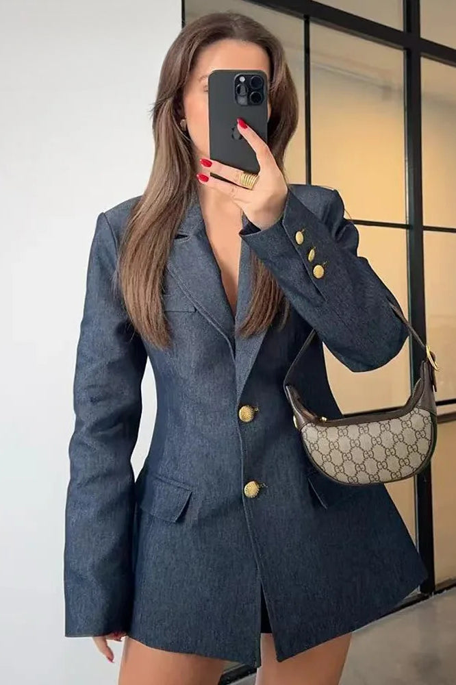 Elegant Slim Fit Casual Blazer