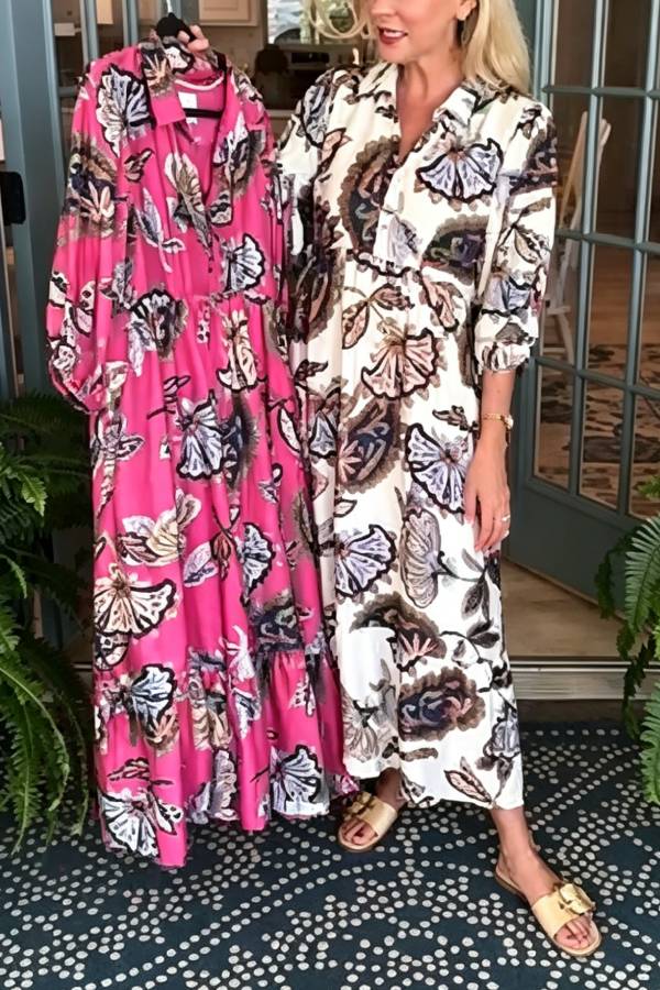 Casual Printed Maxi Dress