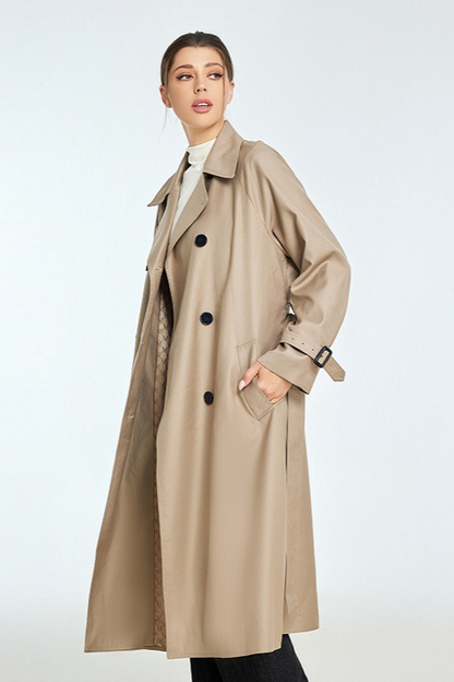 Petite Mid-Length Elegant Chic Overcoat