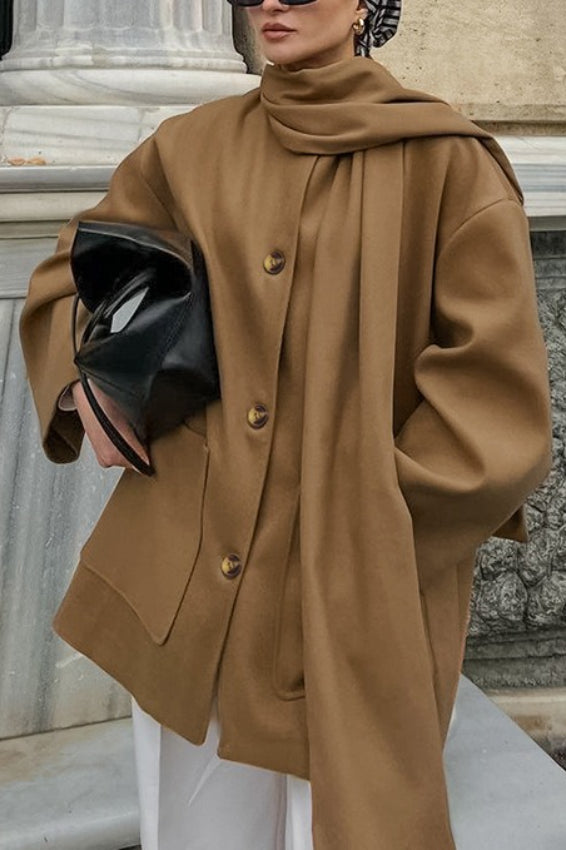Chic Wool Blend British Style Coat
