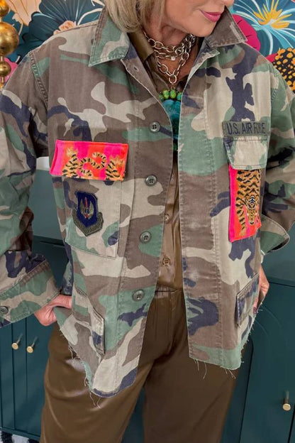 Authentic Vintage Camouflage Jacket