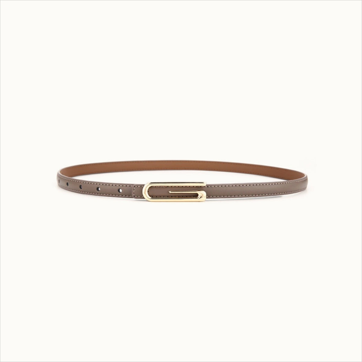 Fashion Versatile Slim Leather Pants Belt