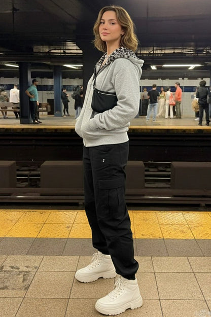 Unisex Leopard Street Hoodie